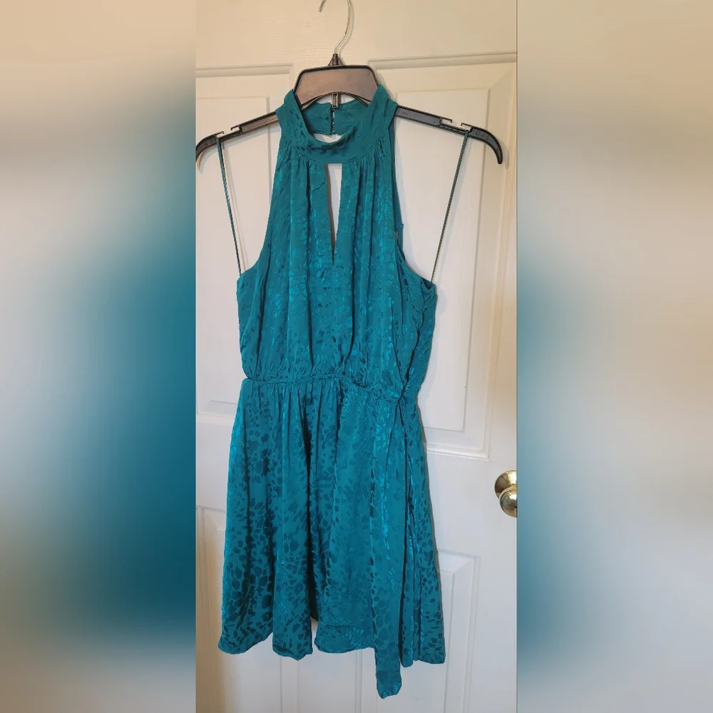 Anthropologie Halter Neck Mini Dress Size M NWOT * - Picture 7 of 15